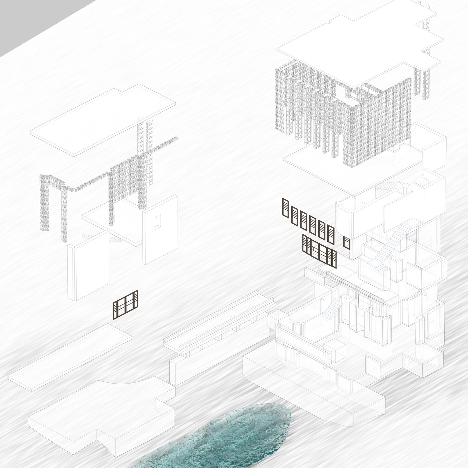 La Miniatura — exploded assembly