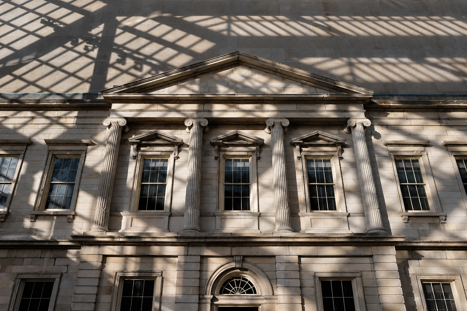New York — Light across a facade