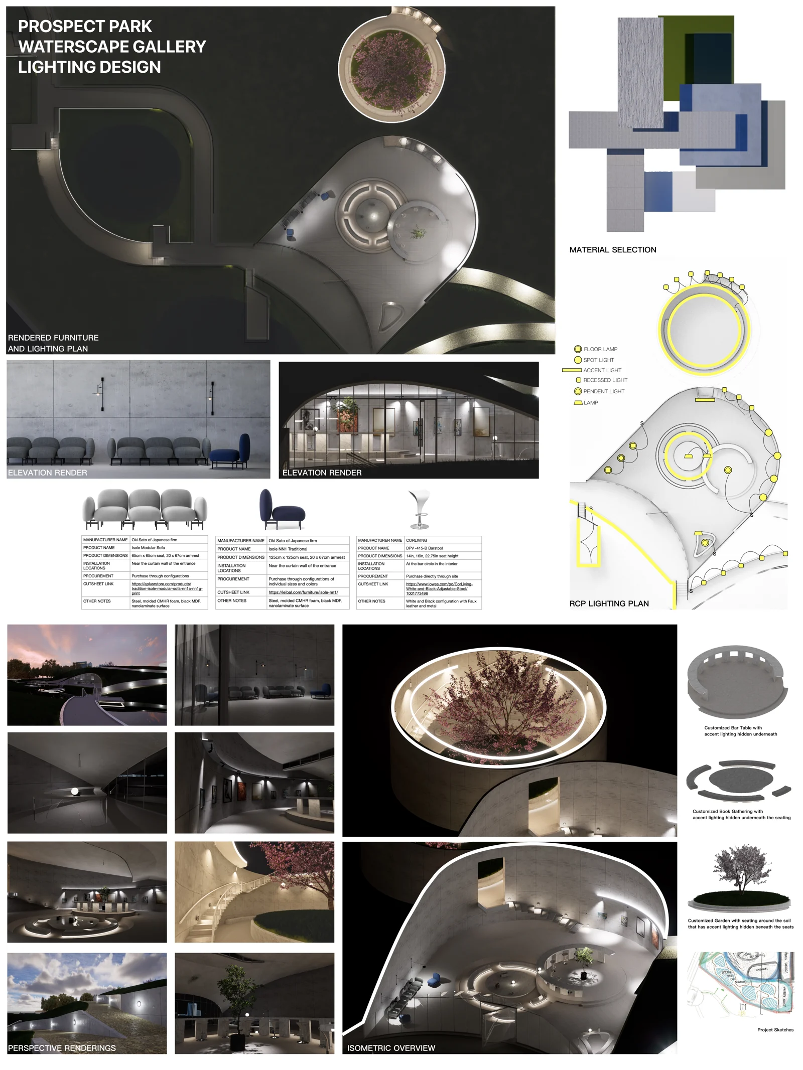 Lighting design board